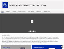 Tablet Screenshot of pacificclaim.com